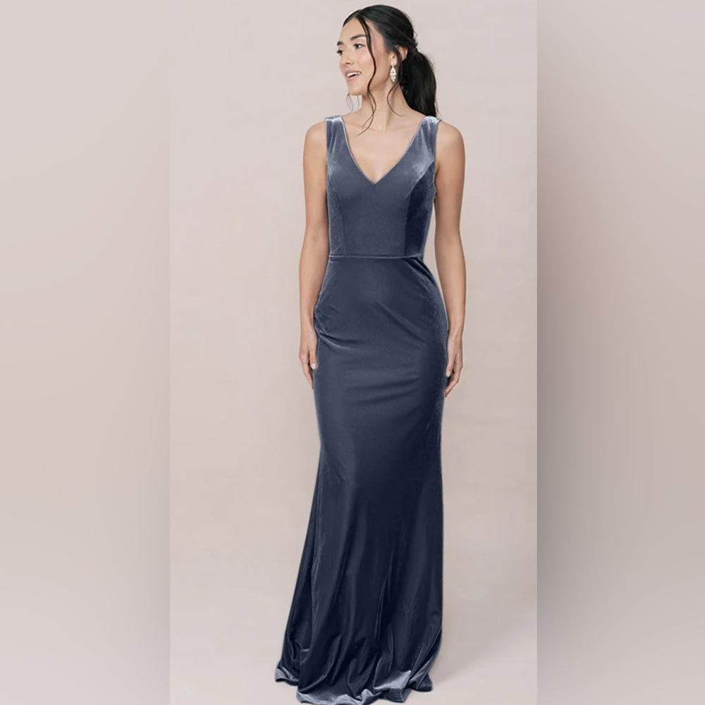 Revelry Dakota Bridesmaid’s Dress in French Blue / Evening Gown